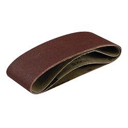 Jeu de 3 bandes abrasives en oxide daluminium grain 40 Jeu de 3 bandes abrasives en oxide daluminium grain 40