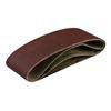 Jeu de 3 bandes abrasives en oxide daluminium grain 60 Jeu de 3 bandes abrasives en oxide daluminium grain 60