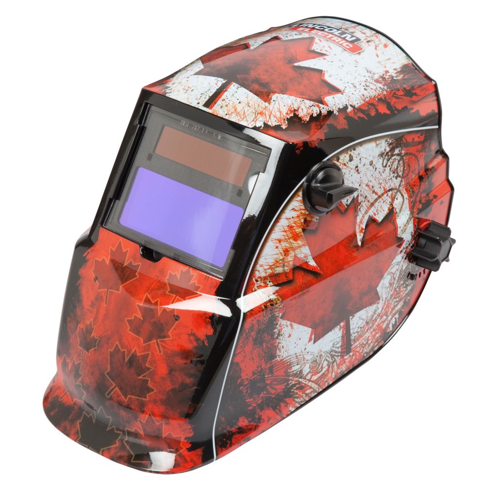 Lincoln Electric O'CANADA Auto-Darkening Welding Helmet | The Home ...