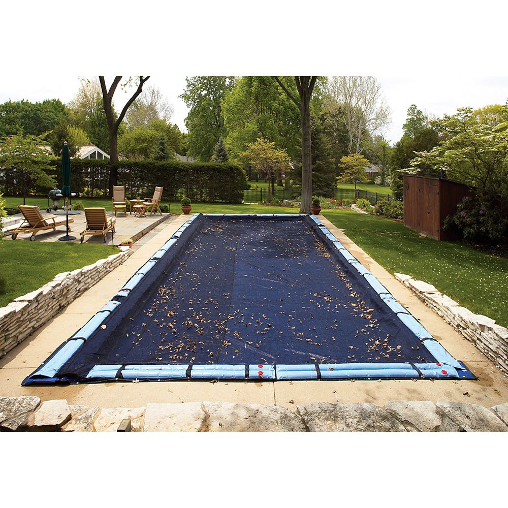 16 ft. x 32 ft. Rectangular Leaf Net In-Ground Pool Cover