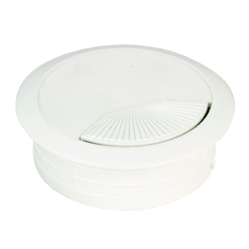 Round Wire Grommet White