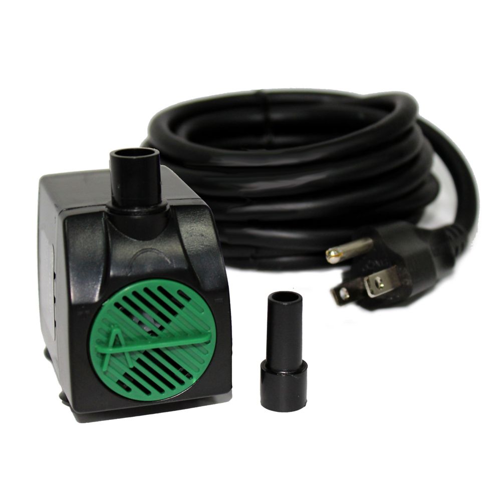 Angelo Décor 140 GPH Fountain Pump with 10 ft. Cord The Home Depot Canada
