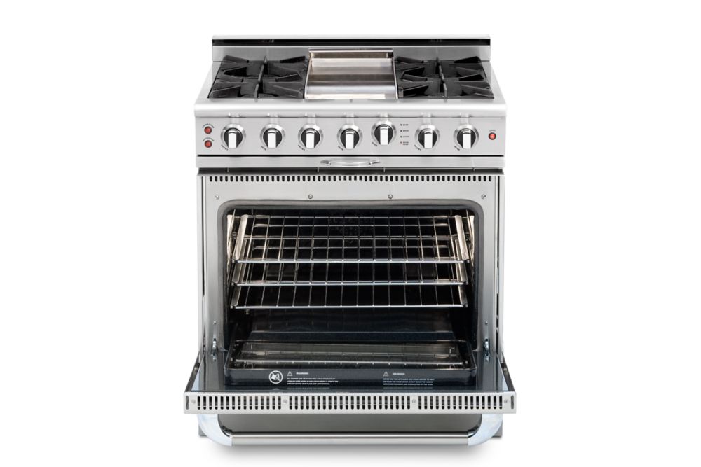 Capital Culinarian Series 36inch 4 OpenTop Burners SelfCleaning