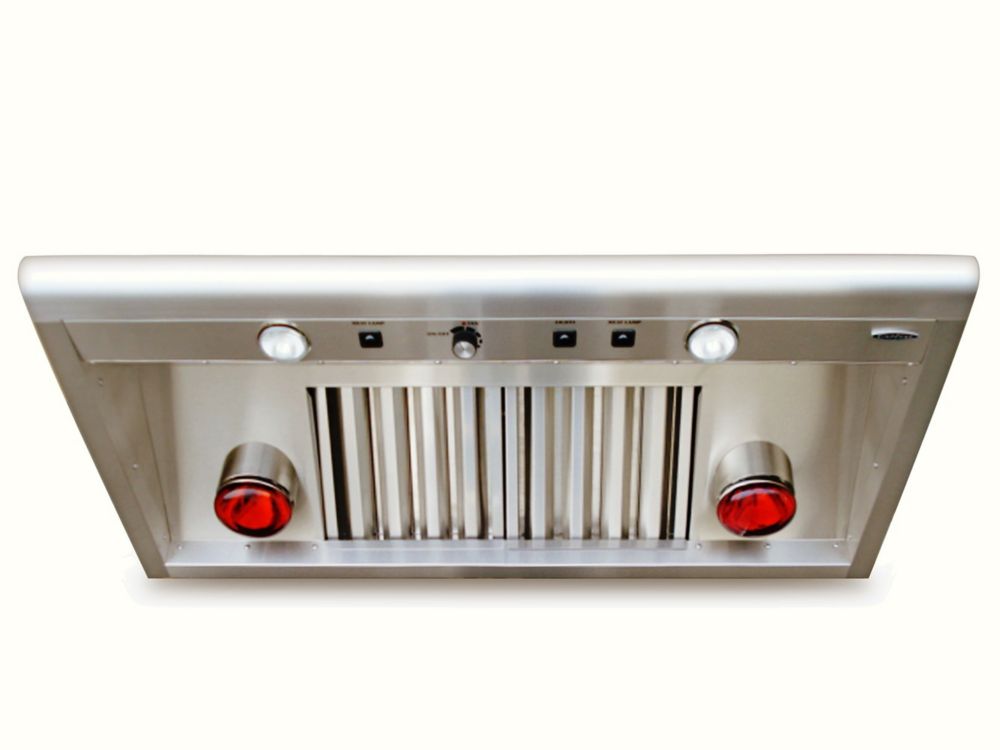 Capital 48inch, 1200 CFM Range Hood with Heat Lamp in Stainless Steel
