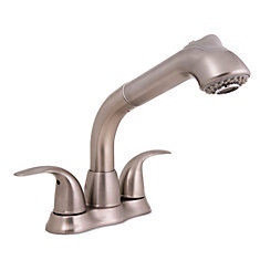 Pfister Pullout Laundry Faucet Stainless Steel The Home Depot Canada Pullout Laundry Faucet Stainless Steel