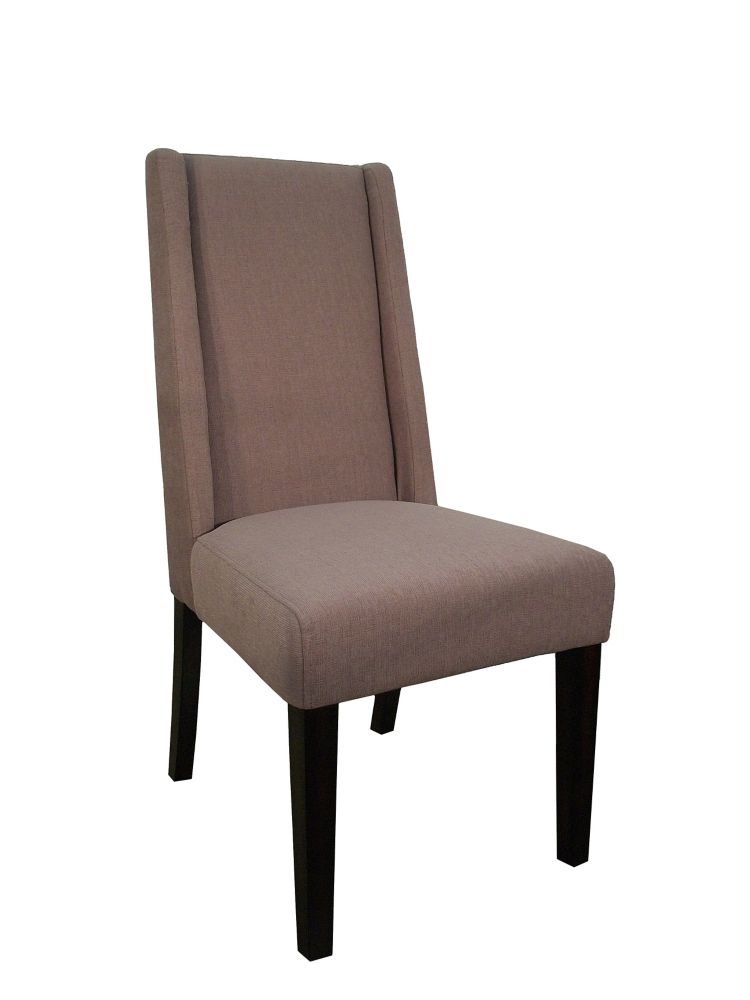 Monarch Specialties Dining Chair, Taupe Linen 40 Inch High - (Set of 2