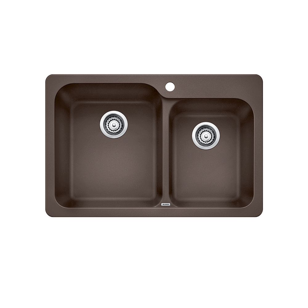 Silgranit Natural Granite Composite Top Mount Kitchen Sink Cafe