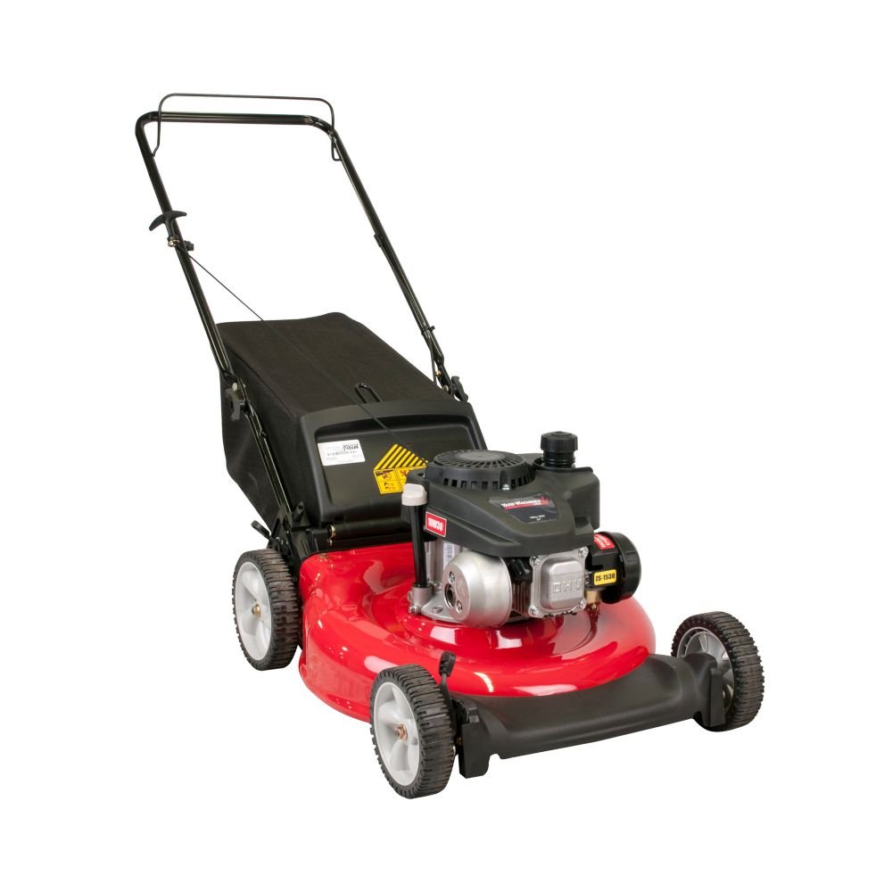 Yard Machines 21 Inch Powermore Gas 2 In 1 Push Lawn Mower With Rear