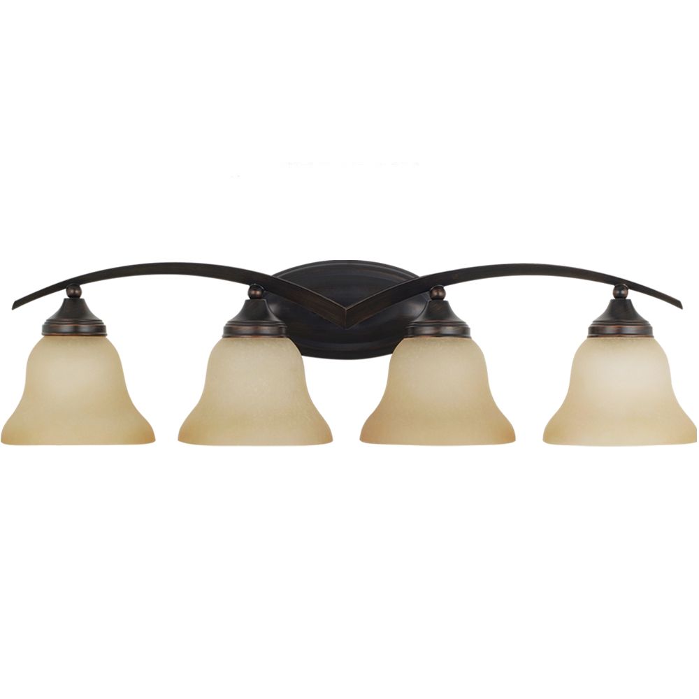 Sea Gull Lighting 4 Light Blacksmith Bathroom Vanity The Home Sea Gull Lighting 4 Light Blacksmith Bathroom Vanity The Home Depot Canada