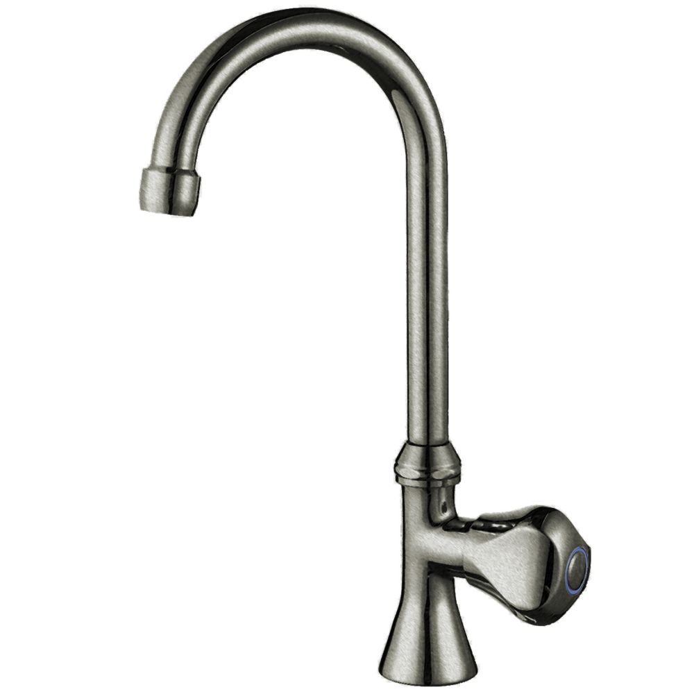 Blanco Solid Spout Cold Water Faucet Stainless Steel The Home Depot