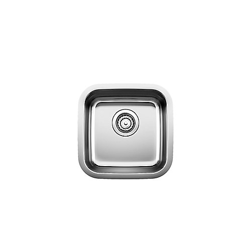 Blanco Stellar U Bar And Prep Sink Undermount Stainless Steel Stellar U Bar And Prep Sink Undermount Stainless Steel