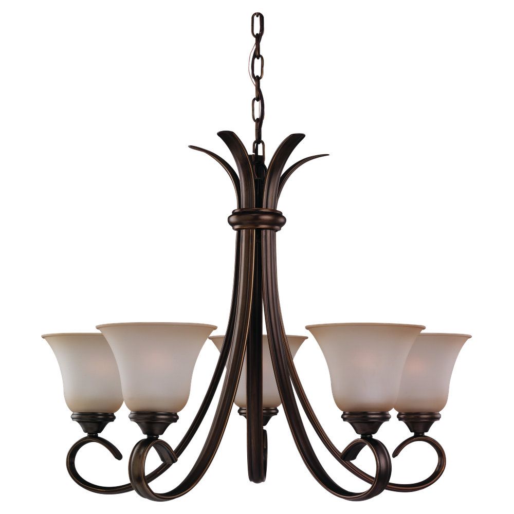 Illumine Providence 5Light Bronze Chandelier The Home Depot Canada