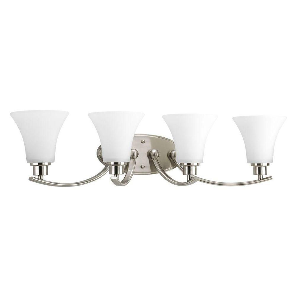 Progress Lighting Joy Collection Brushed Nickel 5-light Chandelier ...