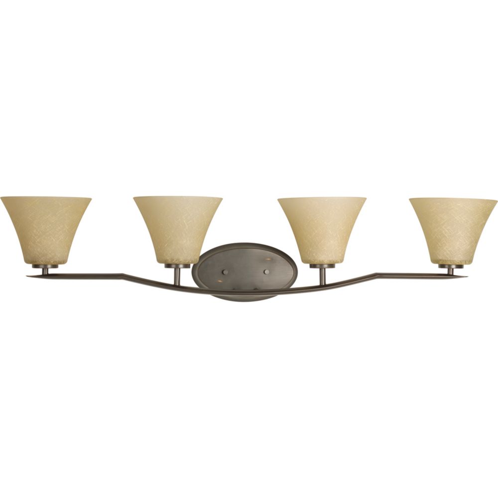 Hampton Bay Olivet 4-Light Vanity Fixture | The Home Depot Canada