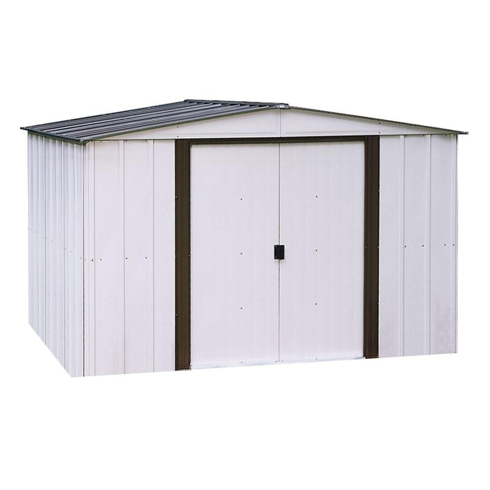 arrow newport steel storage building - 10 ft. x 12 ft