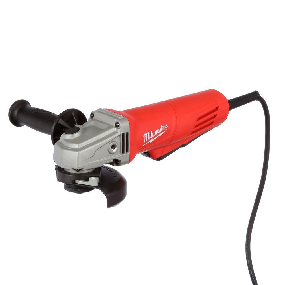 Milwaukee Tool 11 amp 4 1/2 Inch Small Angle Grinder The Home Depot