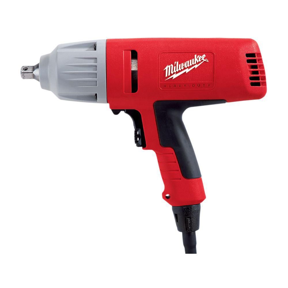 Milwaukee Tool 1/2 Inch VSR Impact Wrench with Case and 6 Sockets