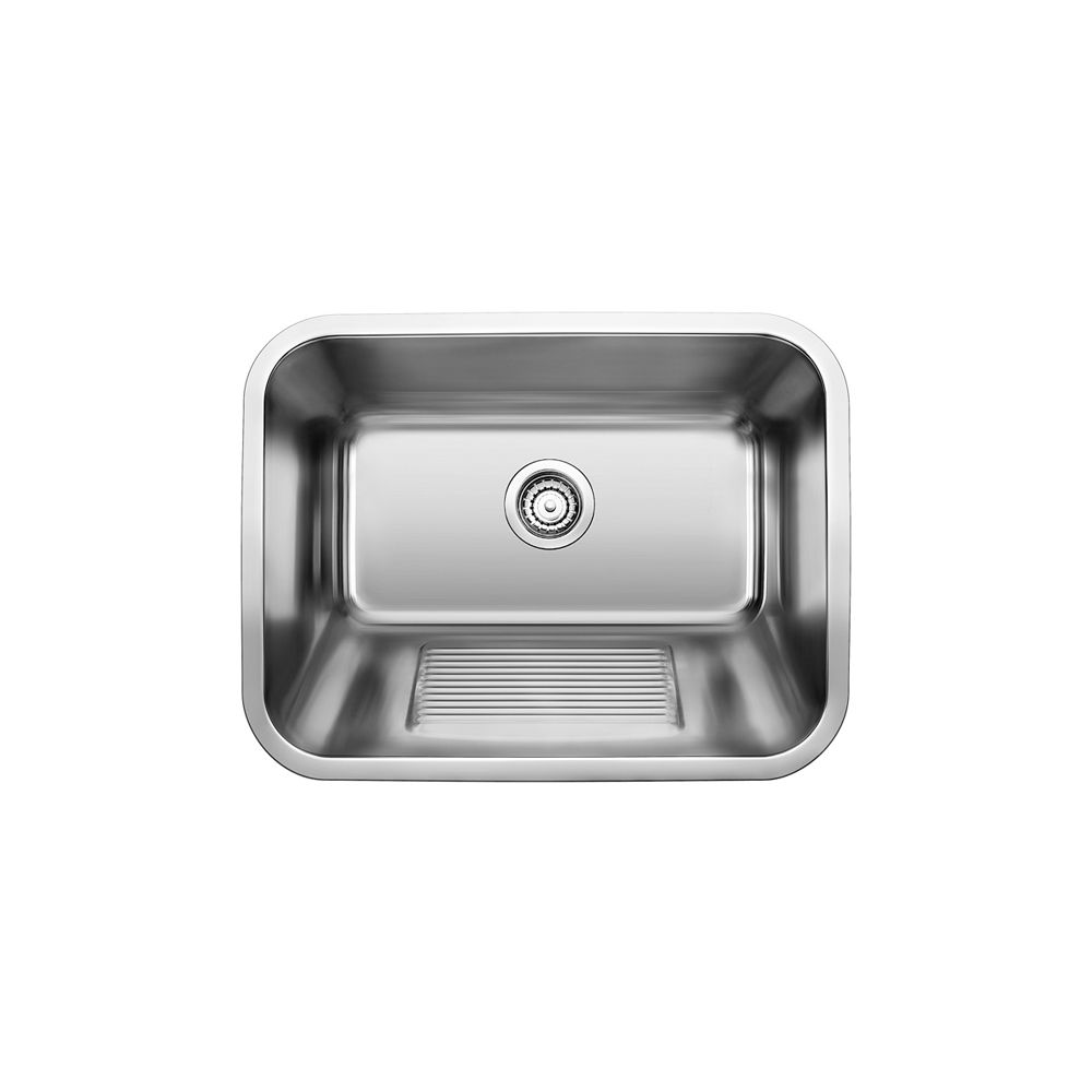 Stainless Steel Laundry Tub 1 Bowl Top Mount