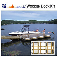 6 ft. to 8 ft. x 12 ft. to 16 ft. Heavy Duty Floating Dock Kit