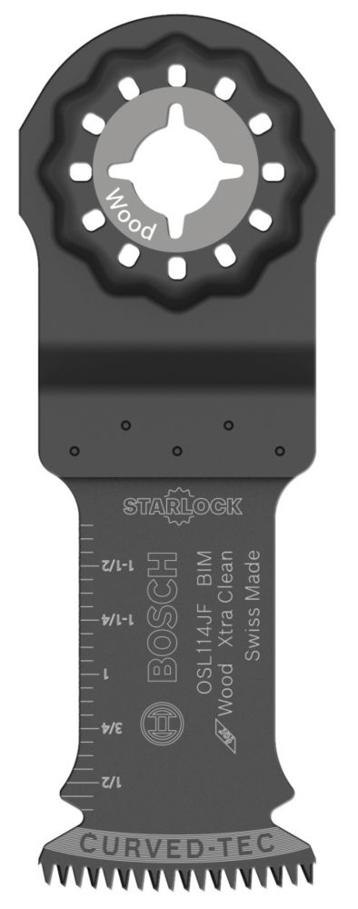 1-1/4-inch Starlock Bi-Metal Xtra-clean Clean Plunge Cut Blade