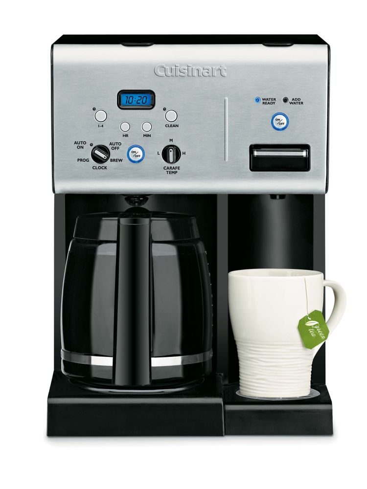 Cuisinart Cuisinart Coffee PLUS 12 Cup Programmable Coffeemaker and Hot ...