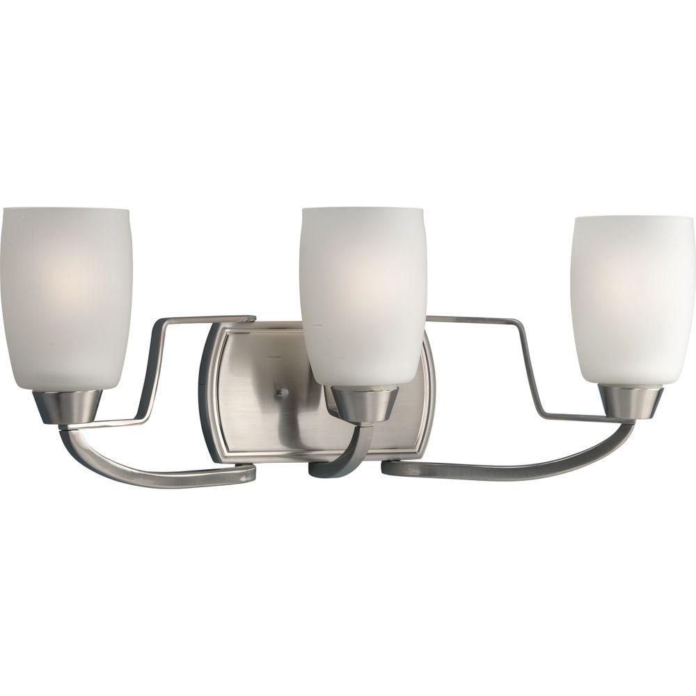 Progress Lighting Wisten Collection 4 Light Brushed Nickel Spot Light