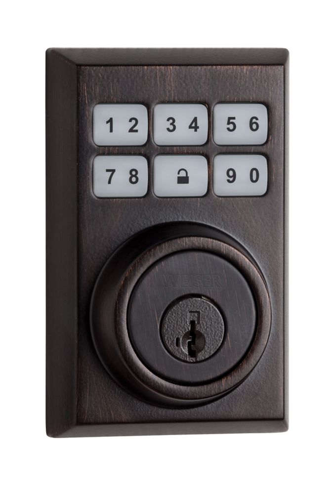 Serrure Contemporary SmartCode Venetian Bronze Serrure Contemporary SmartCode Venetian Bronze