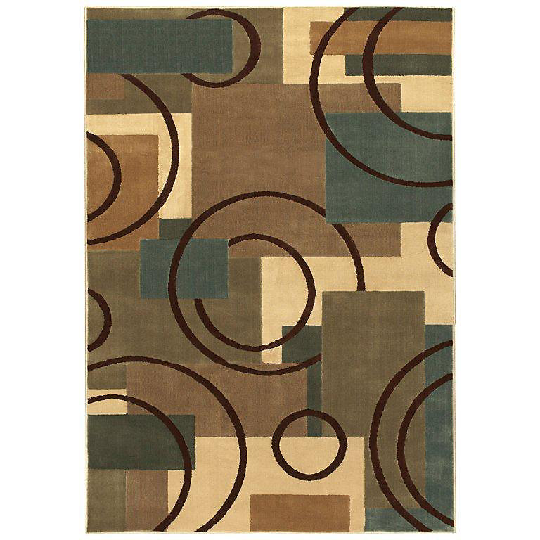 Contempo Multi Colour 9 Ft 3 Inch X 13 Rectangular Area Rug