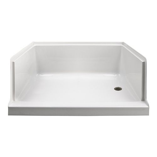 60 acrylic shower base