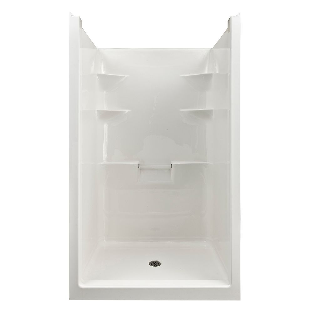 Mirolin Melrose 4 1Piece Acrylic Shower Stall The Home Depot Canada