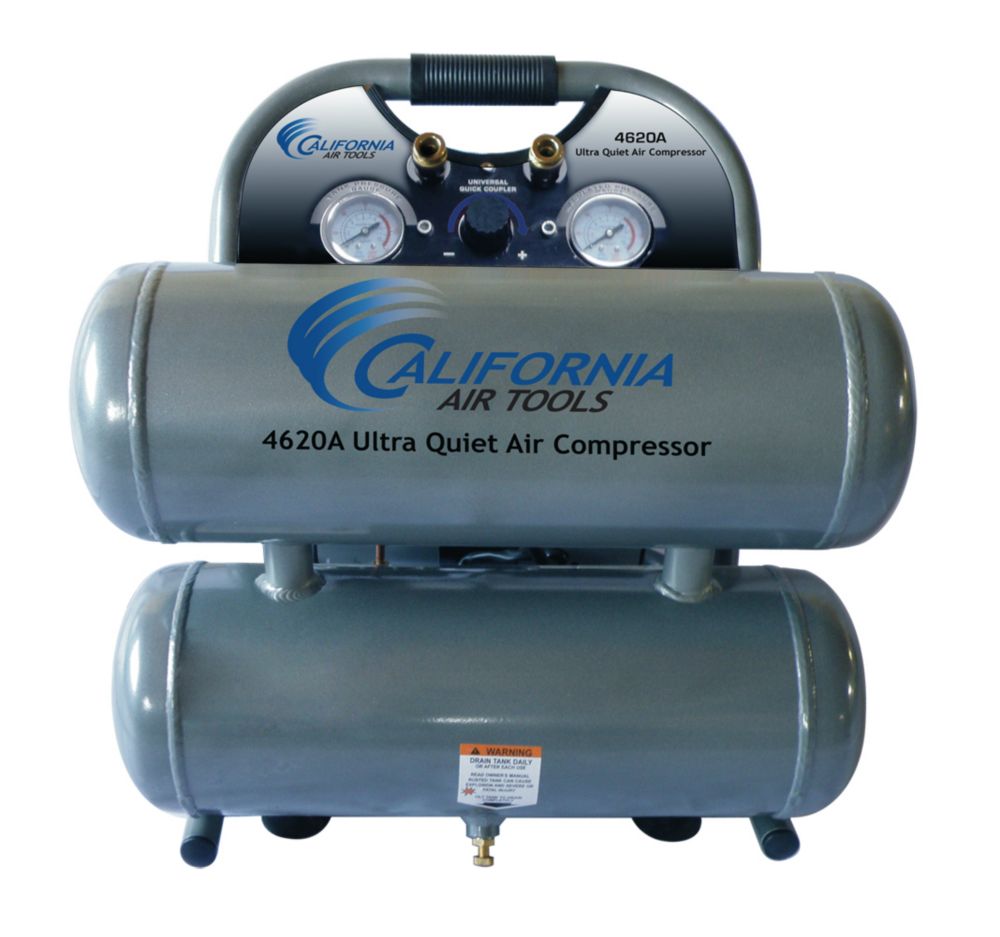 California Air Tools 4620A 2.0 HP 4.6 Gal Ultra Quiet