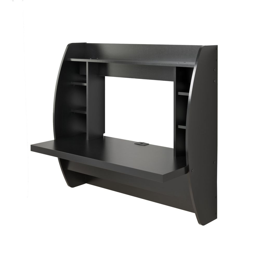 Prepac Black Computer Desk