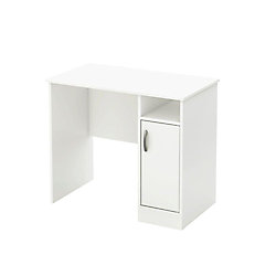 Freeport Freeport 35.5-inch x 19.5-inch x 30.25-inch 1-Door 2-Shelf Workstation in White