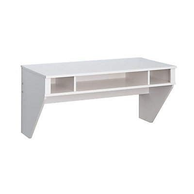 Prepac Designer Floating Desk The Home Depot Canada