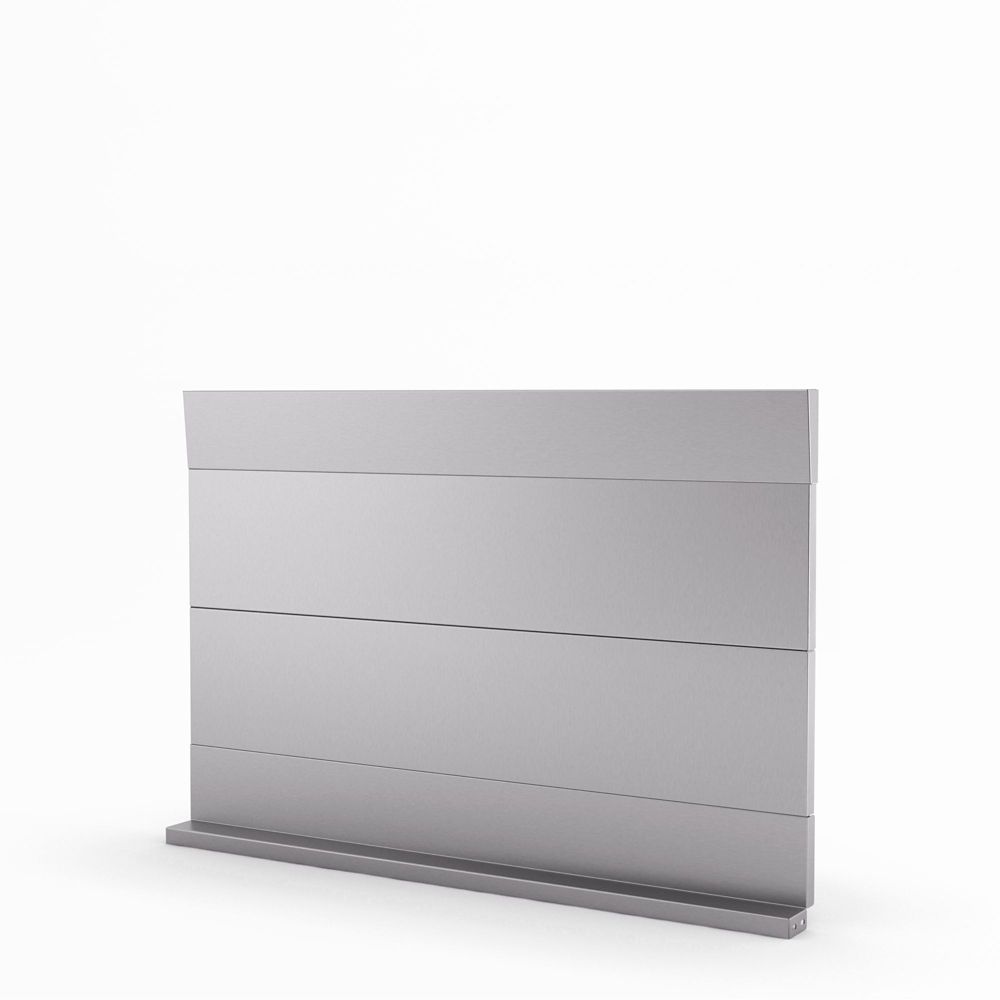 Urbania 30inch Real Stainless Steel Backsplash