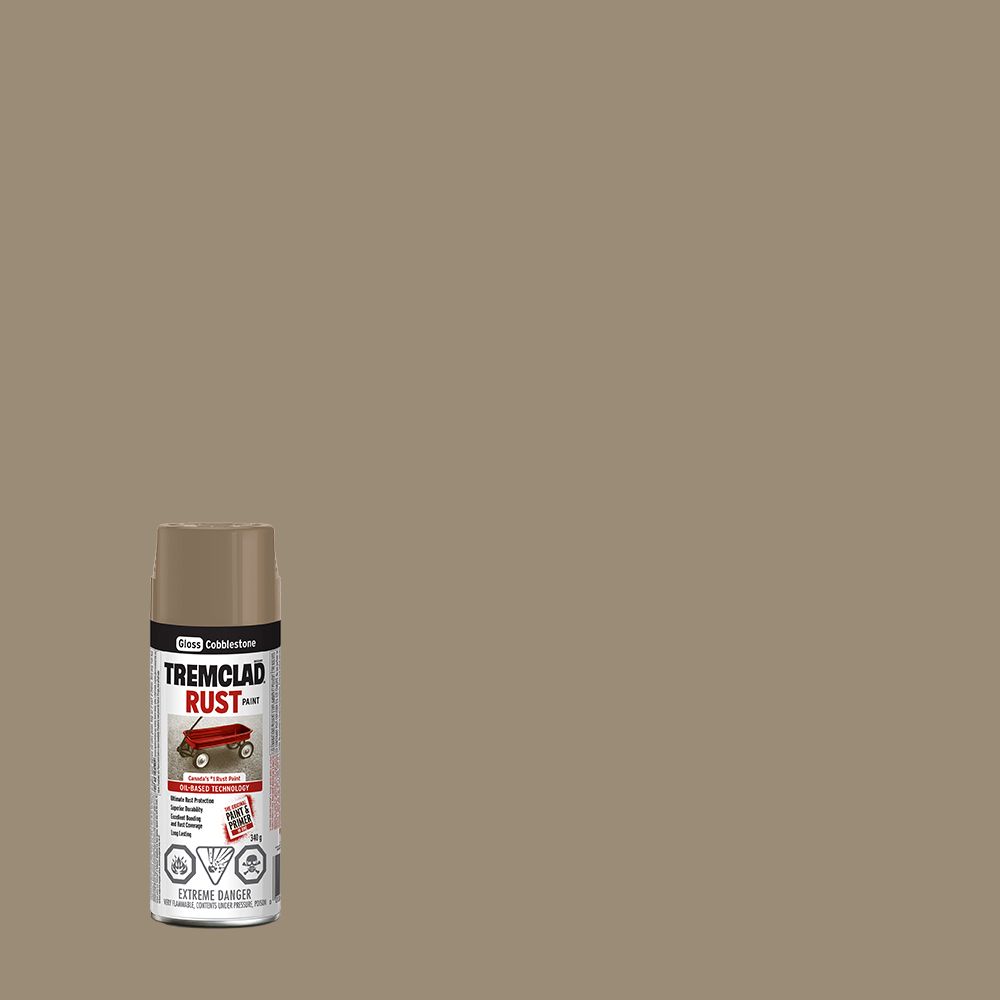 TREMCLAD Rust Paint Sand (340g Aerosol) The Home Depot Canada
