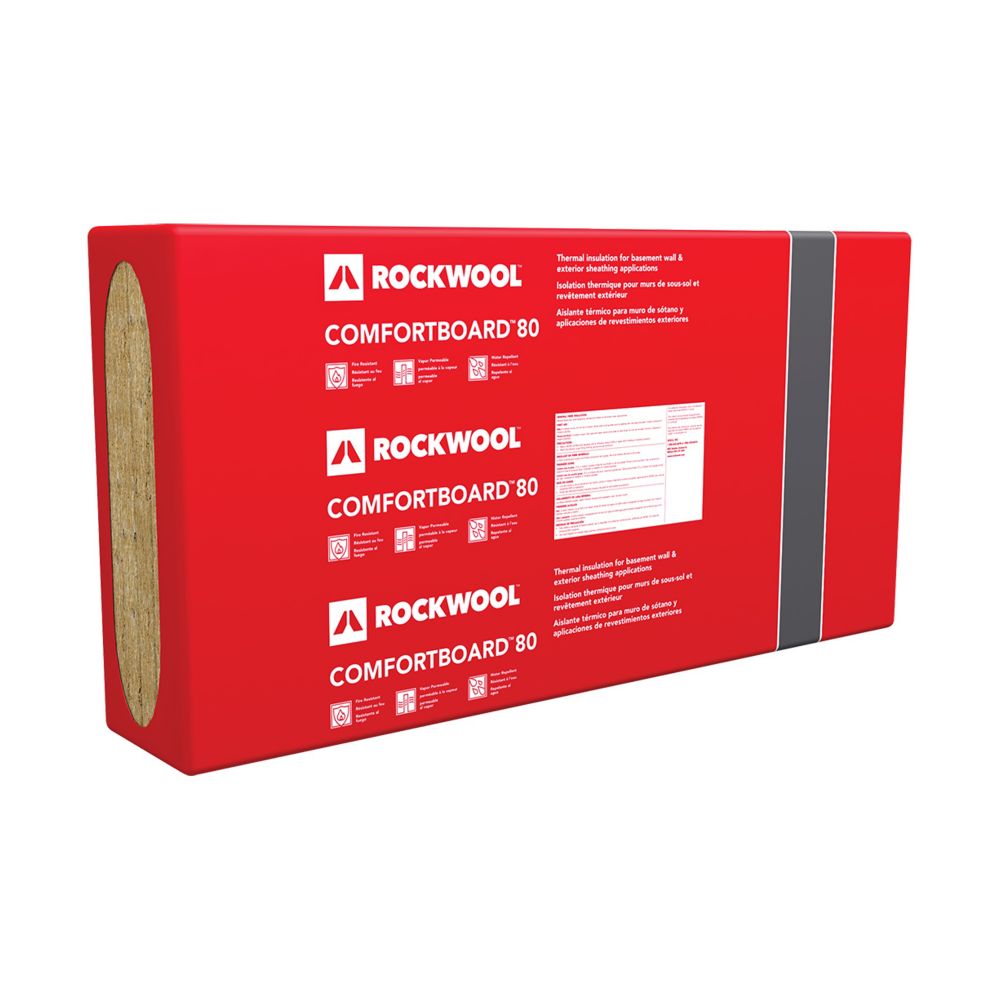  Rockwool Comfortbatt R24 16 inch O C For 2x6 Wood Studs 