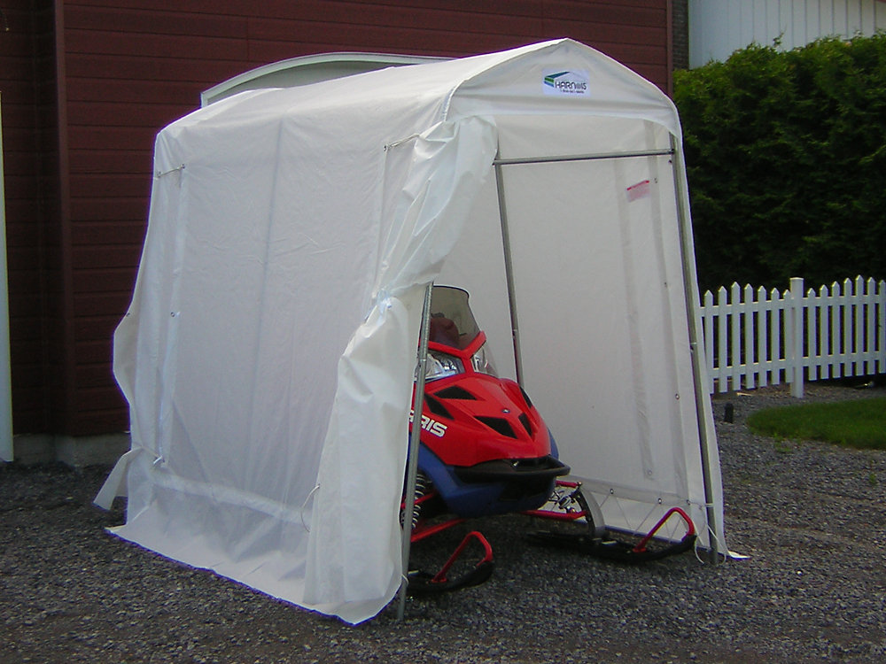 Harnois Storage Shelter - 5 ft. x 8 ft. The Home Depot