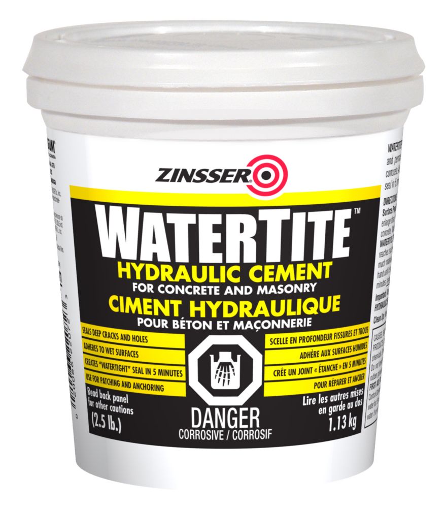 hydraulic cement Zinssr Cement Hydraulic The Home Zinsser Canada 1.13Kg  Depot