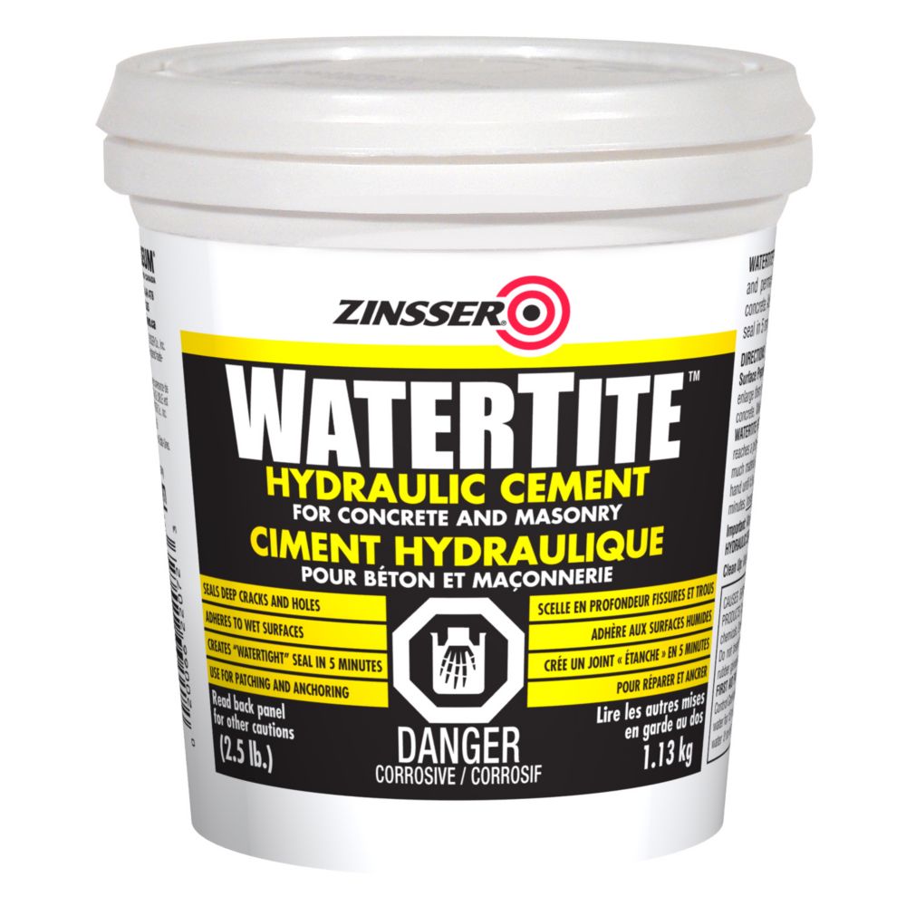 Zinsser Ciment Hydraulique Watertite | Home Depot Canada