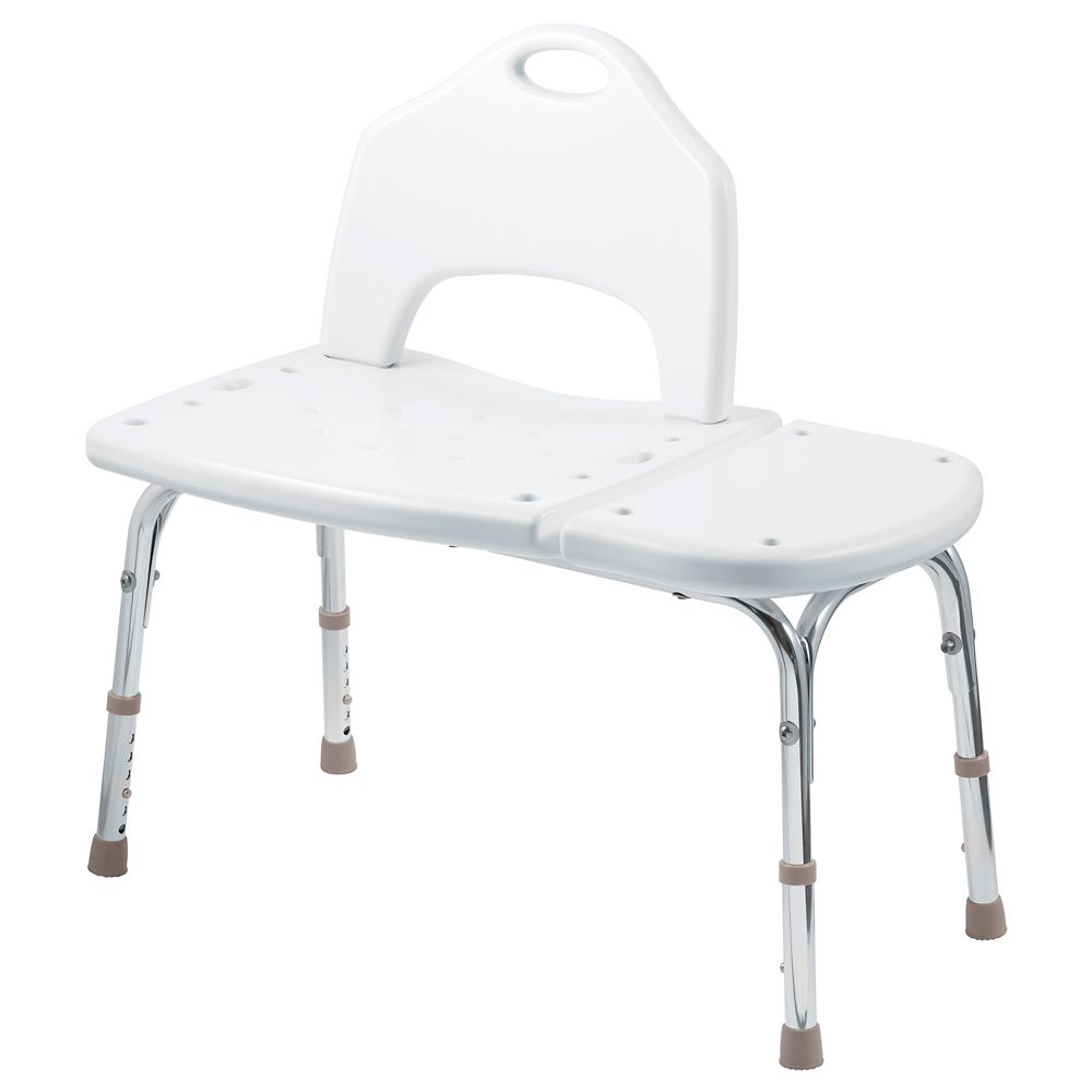 MOEN Deluxe Shower Chair Transfer Bench ToolFree The Home Depot Canada