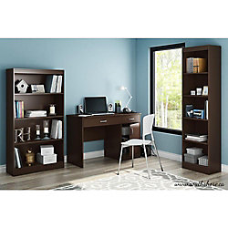 Freeport 47.25-inch x 30.25-inch x 18.75-inch Standard Writing Desk in Brown