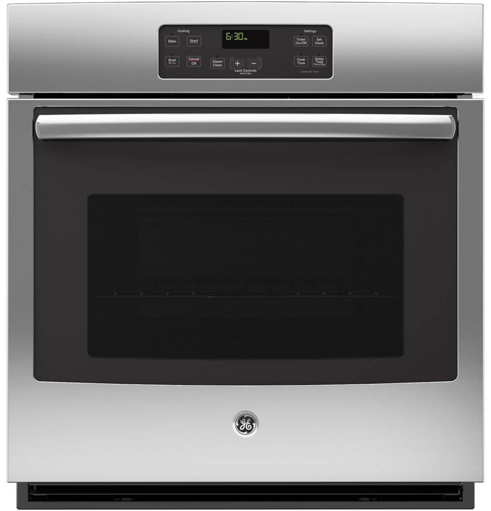GE 27-inch Single Electric Built-in Oven Manual Cleaning in Stainless Steel