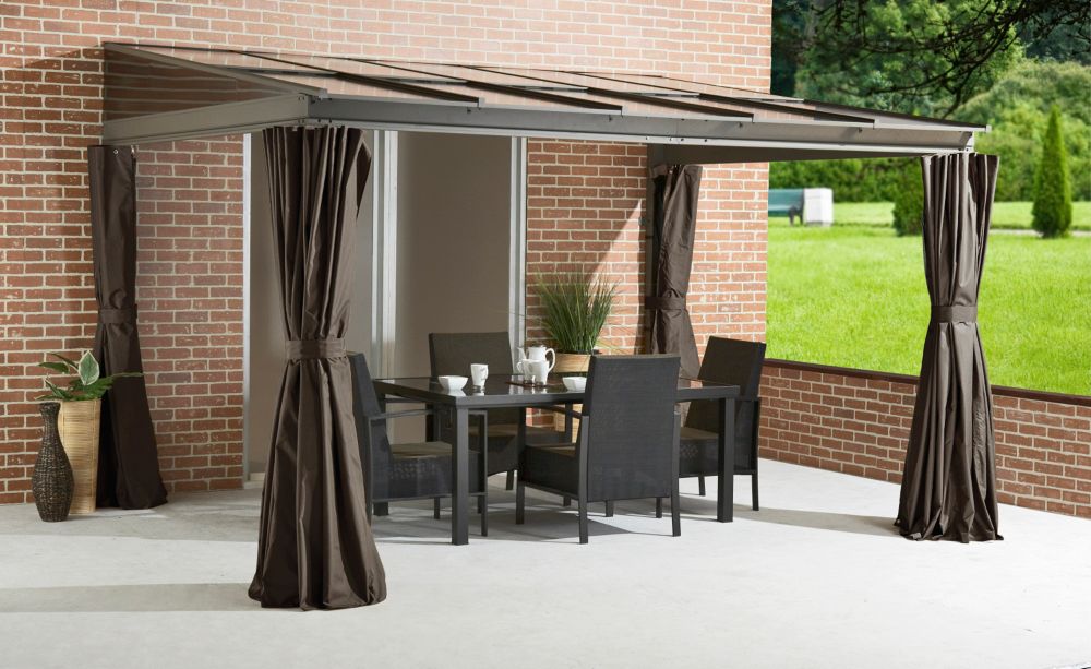 Sojag Pompano 10 ft. x 12 ft. Hard Top Sun Shelter The Home Depot Canada