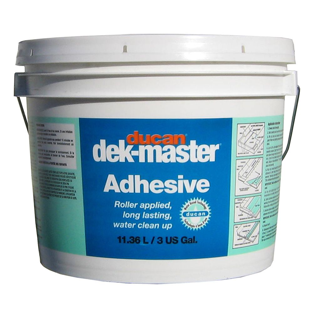Ducan DekMaster dekmaster Regular Adhesive is a waterbased slow