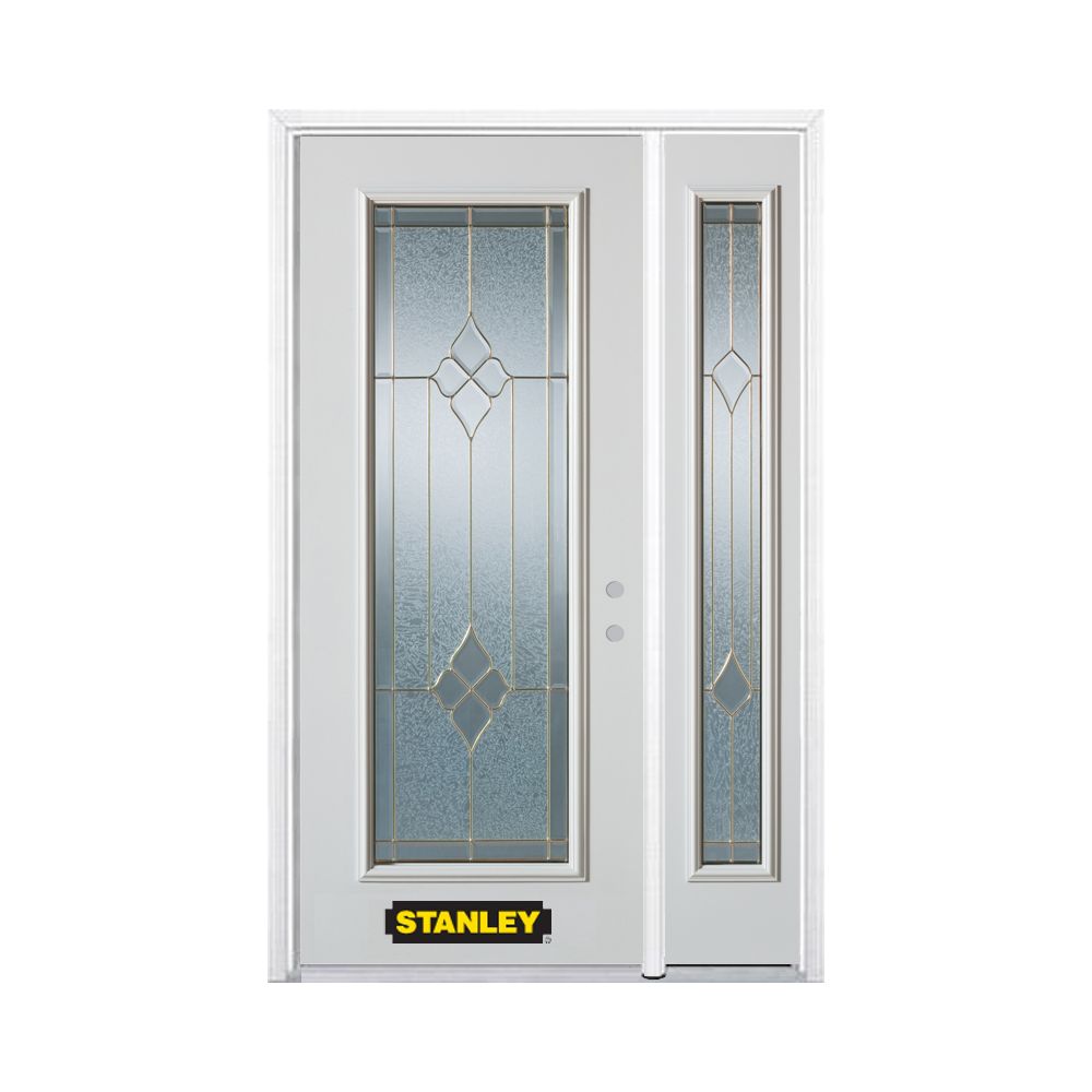 Stanley Doors 52.75 inch x 82.375 inch Beatrice Brass Full