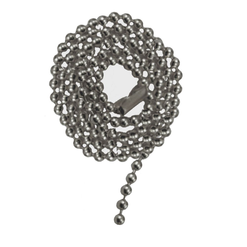 Atron Satin Nickel Beaded Pull Chain The Home Depot Canada