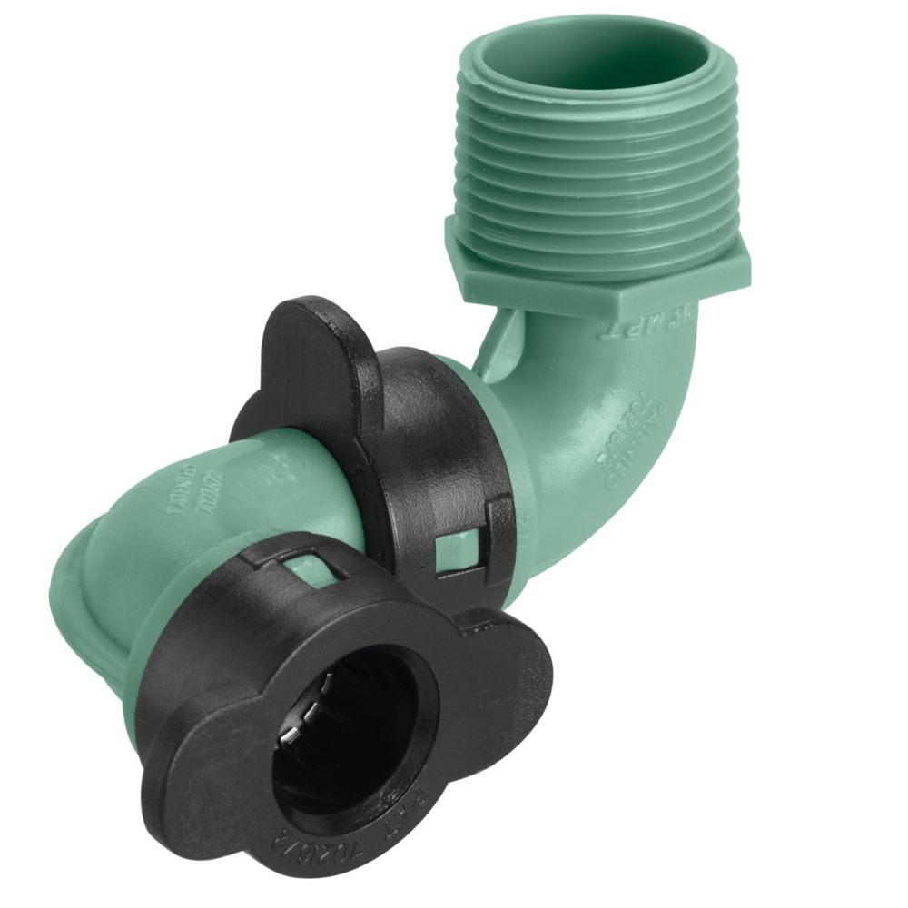 Orbit 1/2 Inch EcoLock x 3/4 Inch MPT Swing Joint The Home Depot Canada