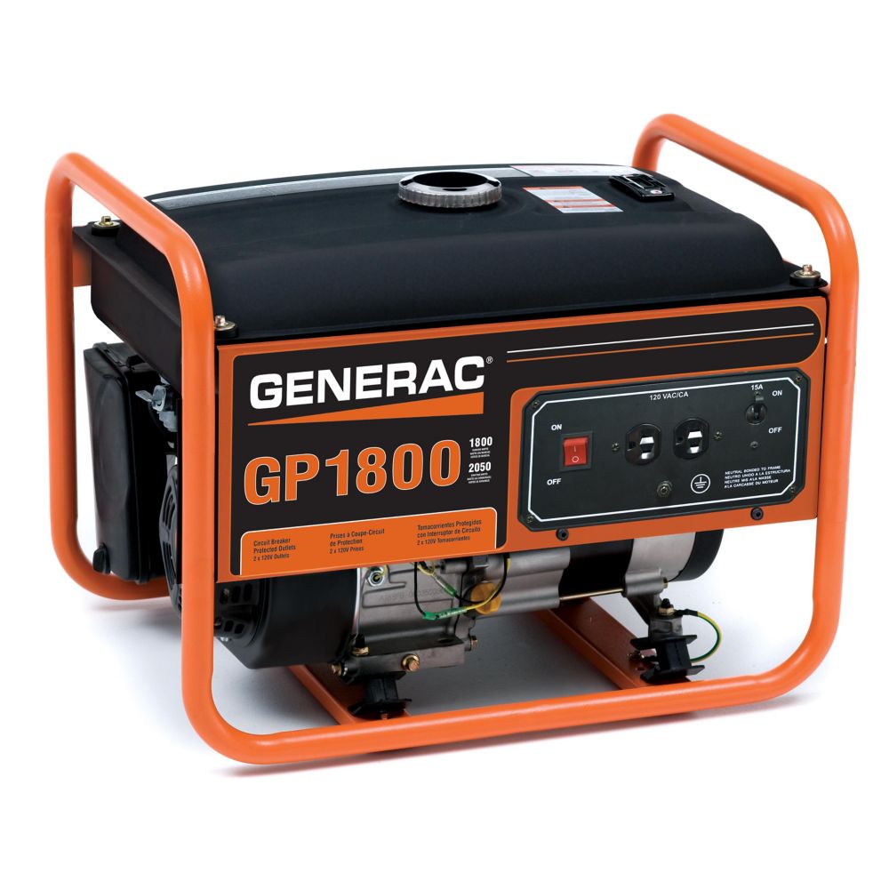 Generac GP 1800W Portable Generator | The Home Depot Canada