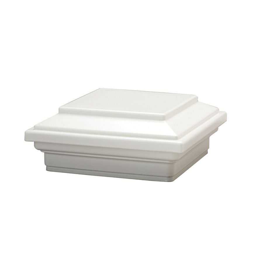 Trex 4x4 Post Sleeve Cap Square Flat White The Home Depot Canada